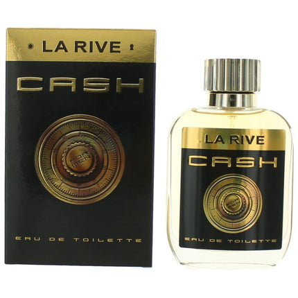 Cash by La Rive, 3.3 oz Eau De Toilette Sprary for Men ,