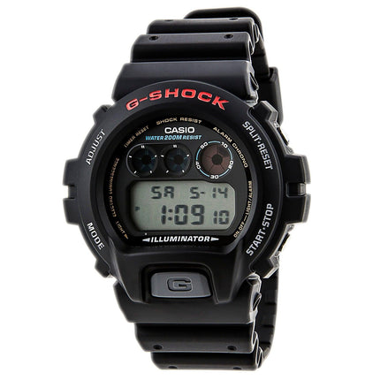 Casio Men's G-Shock Digital Alarm Black Resin Dive Watch | DW6900-1V ,