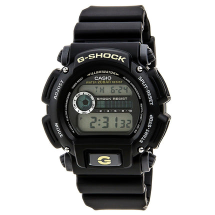 Casio Men's G-Shock Classic Sport Digital Dial Multi-Functional Black Resin Dive Watch | DW9052-1B ,
