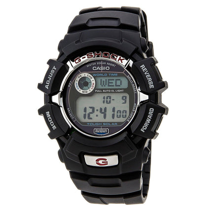 Casio Men's G-Shock Alarm World Time Solar Power Watch | G2310R-1 ,