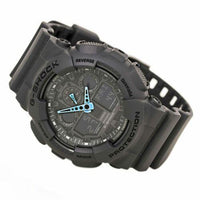Casio Men's G-Shock Alarm Dark Grey Ana-Digi Dial Grey Resin Strap Quartz Dive | GA100C-8A ,