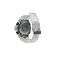 Casio Men's Ana-Digi Watch - G-Shock Black Dial Transparent Resin Strap | GA700SKE-7A ,
