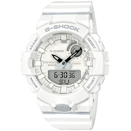 Casio Men's Ana-Digi Watch - G-Shock World Time White Resin Strap Dive | GBA800-7A ,