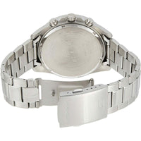 Casio Men's Chronograph Watch - Edifice Silver and Black Dial Bracelet | EFV550D-7A ,