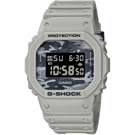 Casio Men's Digital Watch - G-Shock 5600 Series Alarm Camouflage Dial | DW5600CA-8 ,