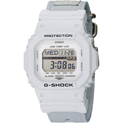 Casio Men's Digital Watch - G-Shock G-Lide White Fabric Strap | GLS5600CL-7 ,