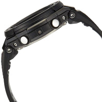 Casio Men's 'G SHOCK' Quartz Stainless Steel and Resin Black Casual Watch GSTS100G-1B ,