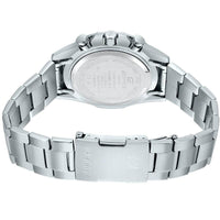 Casio Men's Quartz Watch - Edifice Silver Bracelet Black Dial Analog | EQB1000D-1A ,