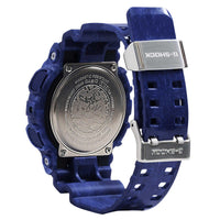 Casio Men's Quartz Watch - G-Shock Blue and White Ana-Digi Dial Strap | GA110BWP-2A ,