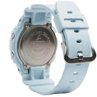 Casio Men's Quartz Watch - G-Shock Pale Blue Strap Digital Grey Dial | DW5600SC-8 ,