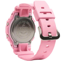 Casio Men's Quartz Watch - G-Shock Pink Resin Strap Digital Grey Dial | DW5600SC-4 ,