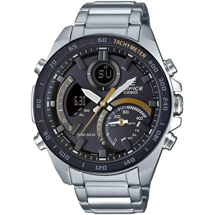 Casio Men's Watch - Edifice Smartphone Link Stainless Steel Bracelet | ECB900DB-1C ,
