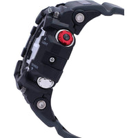 Casio Men's Watch - G-Shock Ana-Digi Alarm Black Dial Grey Resin Strap | GSG100-1A8 ,