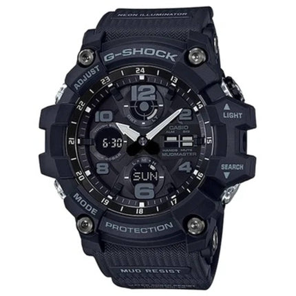 Casio Men's Watch - G-Shock Master of G Mudmaster Black Ana-Digi Dial | GSG100-1A ,