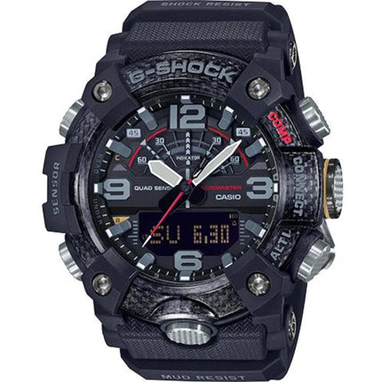 Casio Men's Watch - G-Shock Mudmaster Black Resin Strap Analog-Digital | GGB100-1A ,