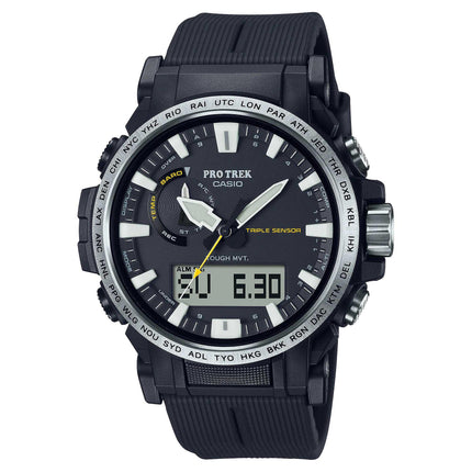 Casio Men's Watch - Pro Trek Ana-Digi Dial Biomass Based Plastic Strap | PRW61-1A ,