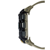 Casio Men's Watch - Protrek Rotating Bezel Grey Digital Dial Beige Strap | PRG240-5 ,