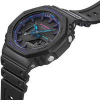 Casio Unisex Ana Digi Watch - G-Shock Virtual Blue Series Resin Strap | GA2100VB-1A ,