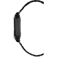 Casio Unisex Digital Watch - Vintage Black Stainless Steel Bracelet | A100WEGG-1A ,