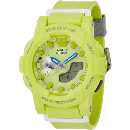 Casio Unisex Watch - Baby-G Yellow Analog Digital Dial Date Display | BGA185-9A ,