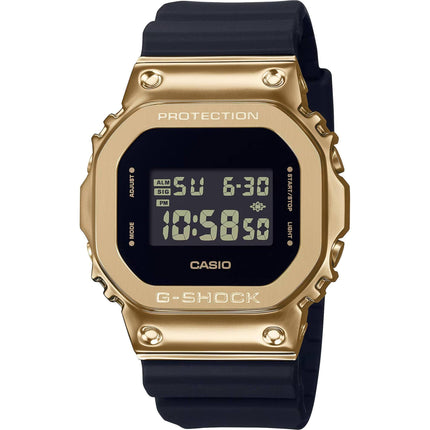 Casio Unisex Watch - G-Shock Black Digital Dial Shock Resistant Strap | GM5600G-9 ,