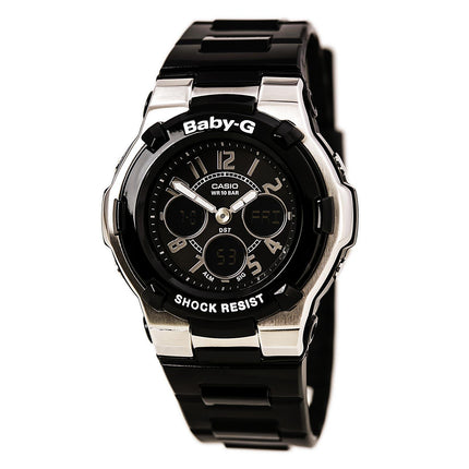 Casio Women's Alarm Watch - Baby-G Quartz Black Ana-Digital Dial | BGA110-1B2 ,