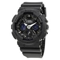 Casio Women's Analog-Digital Watch - G-Shock XL World Time Black Dial | GMAS120MF-1A ,