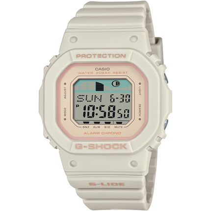 Casio Women's Digital Watch - G-Shock G-Lide Pink and Grey Dial Strap | GLX-S5600-7CR ,