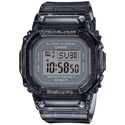 Casio Women's Quartz Watch - Baby-G Black Semi-Transparent Resin Strap | BGD560S-8 ,
