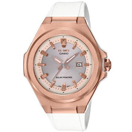 Casio Women's Quartz Watch - Baby-G G-MS Silver Dial Solar Powered | MSGS500G-7A2 ,