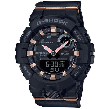 Casio Women's Quartz Watch - G-Shock Alarm Ana-Digi Dial Black Strap | GMAB800-1A ,