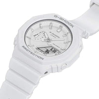 Casio Women's Watch - G-Shock Ana-Digi World Timer White Resin Strap | GMAS2100-7A ,