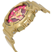 Casio Women's Watch - G-Shock Pink and Gold Ana-Digi Dial Strap | GMAS110GD-4A1CR ,