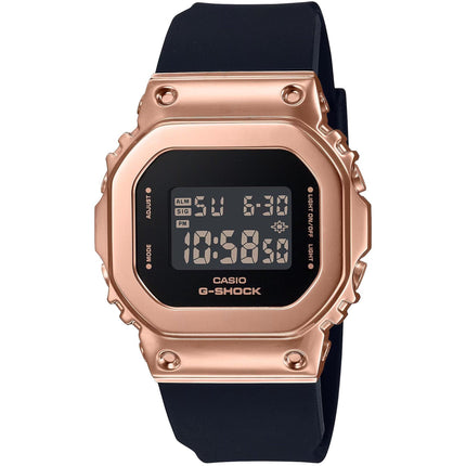 Casio Women's Watch - G-Shock Stopwatch Digital Black Dial Resin Strap | GMS5600PG-1 ,