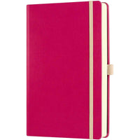 Castelli A5 Notebook - Aquarela Ivory Pages Medium, Blank, Amaranth | QC825-006 ,