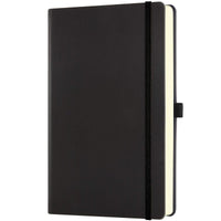 Castelli A5 Notebook - Aquarela Ivory Pages Medium, Blank, Black Sepia | QC825-635 ,