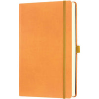 Castelli A5 Notebook - Aquarela Ivory Pages Medium, Blank, Clementine | QC825-003 ,