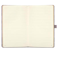 Castelli A5 Notebook - Shibori Medium Ivory Pages, Ruled, Rings | QC6BM-002 ,