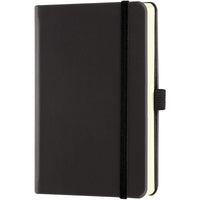 Castelli A6 Notebook - Aquarela Ivory Pages, Ruled, Black Sepia | QC225-635 ,