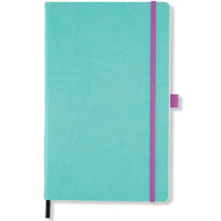 Castelli A6 Notebook - Aquarela Ivory Pages, Ruled, Jade Green | QC225-118 ,