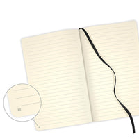 Castelli Notebook - Copper and Gold Medium A5, Ruled, Rice Grain Gold | QC6QK-464 ,