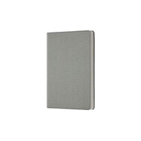 Castelli Notebook - Harris Tweed Cover Medium A5, Blank, Oyster Grey | QC8D9-628 ,