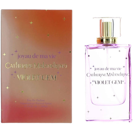 Catherine Malandrino Women's Eau De Parfum Spray - Violet Gem Sweet Notes, 3.4 oz ,