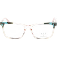 Ccs By Coco Song Unisex Eyeglasses - Clear Demo Lens Square Frame | CCS108 06-09 ,
