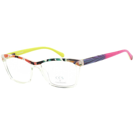 Ccs By Coco Song Unisex Eyeglasses - Clear Lens Full Rim Square Frame | CCS105 01-09 ,