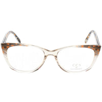 Ccs By Coco Song Unisex Eyeglasses - Clear Lens Multicolor Square Frame | CCS110 06-09 ,