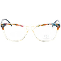 Ccs By Coco Song Unisex Eyeglasses - Clear Lens Square Shape Frame | CCS106 03-09 ,
