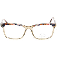 Ccs By Coco Song Unisex Eyeglasses - Multicolor Full Rim Square Frame | CCS108 02-09 ,