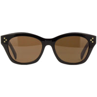 Celine Women's Sunglasses - Brown Lens Full Rim Cat Eye Plastic Frame | CL40217U 01E ,