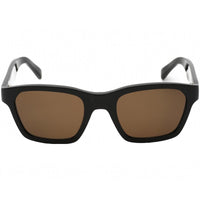 Celine Women's Sunglasses - Brown Lens Shiny Black Rectangular Frame | CL40206I 01E ,